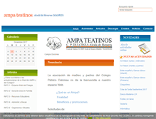 Tablet Screenshot of ampateatinos.com